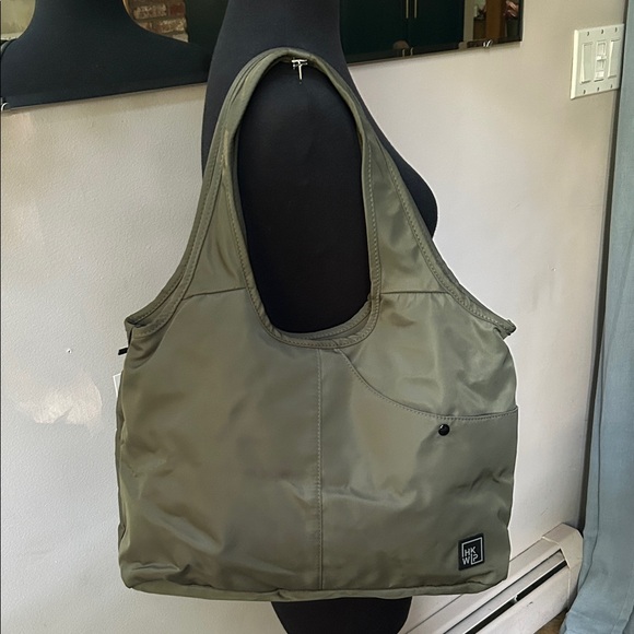 Chic Olive Tote/ Crossbody Bag by IHKWIP - Picture 1 of 15
